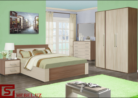 Спальный гарнитур №118 Toshkentda hududida, narxi 10200000 so'm Smebel korxonasidan - Prom.uz (ID#1053385)