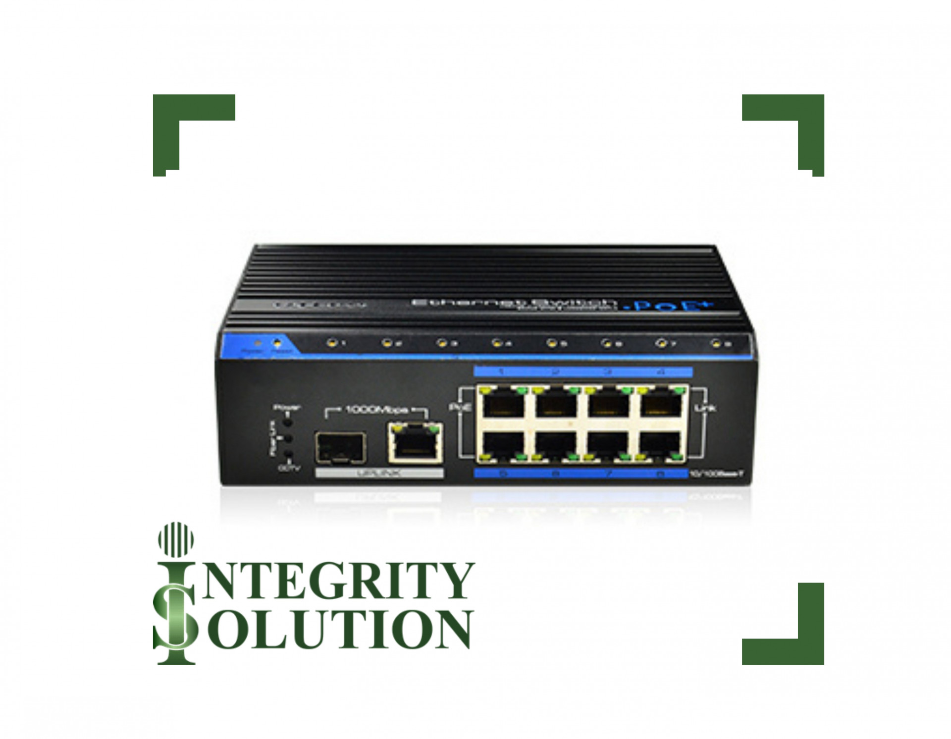 Utepo Коммутатор UTP7208E-POE-A1 8-портов 10/100Mbps POE c 1000M SFP ...