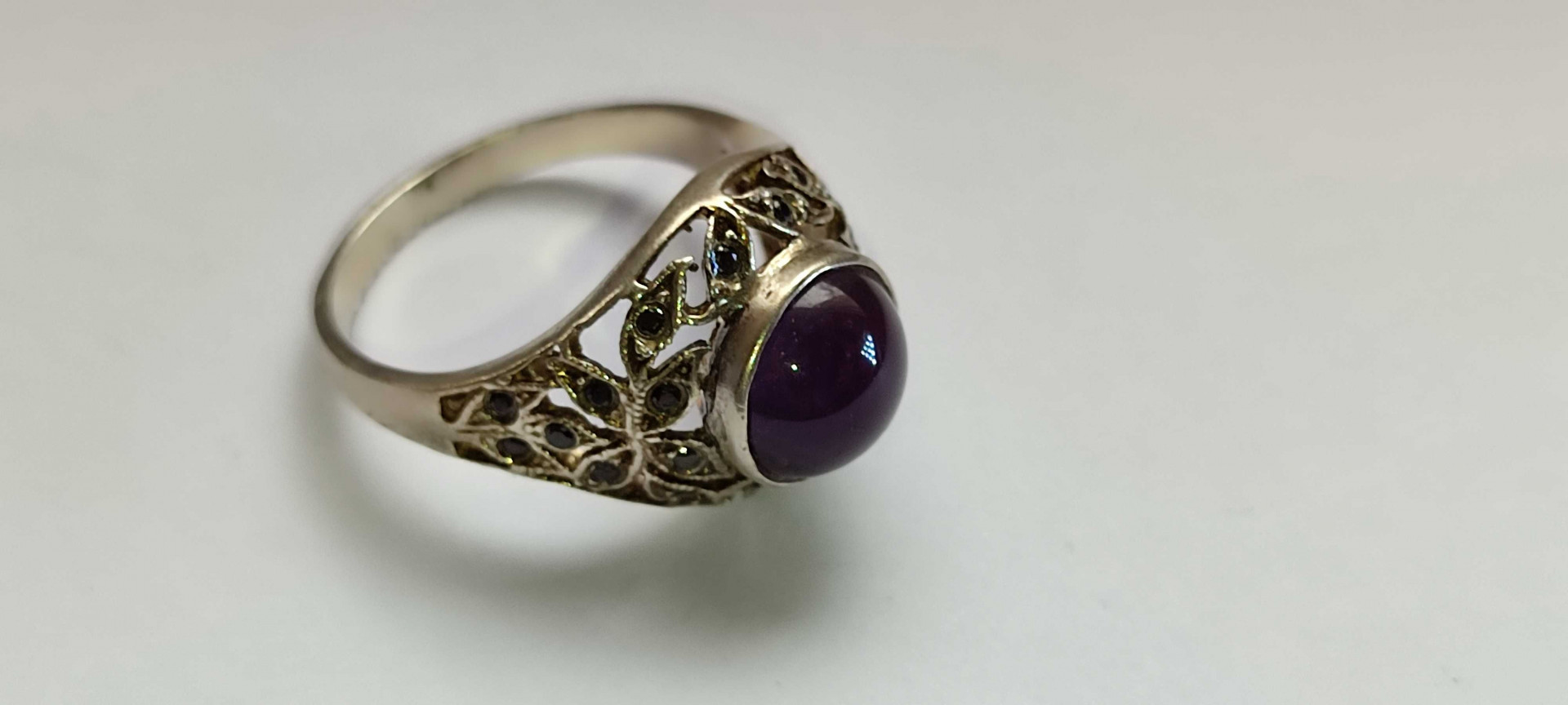 Серебряное женское кольцо АМЕТИСТ разм.19 Toshkentda hududida, narxi 400000 so'm Gold Pro korxonasidan - Prom.uz (ID#1371166)