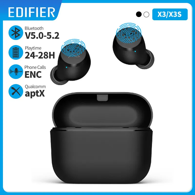 Беспроводные наушники Edifier Xemal X3, черный Toshkentda hududida, narxi 477000 so'm Buy me korxonasidan - Prom.uz (ID#1035485)