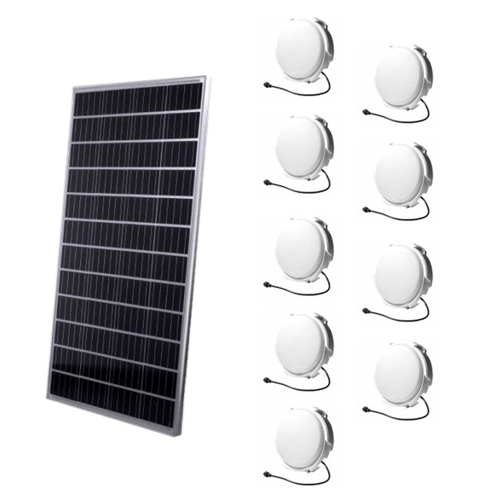 LED cветильник 100 Вт на солнечных батареях 9-и комплектный Toshkentda hududida, narxi 5250000 so'm Volt Max MCHJ korxonasidan - Prom.uz (ID#1329702)