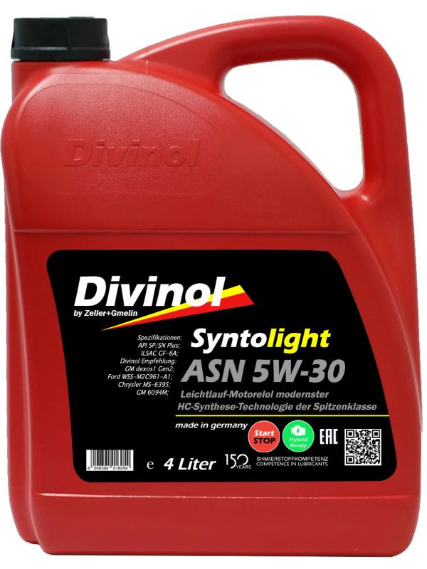 Dvigatel moyi SINTHOLIGHT ASN 5W-30 4l Toshkentda hududida, narxi 440579 so'm AUTOMEGA MOTORS OOO korxonasidan - Prom.uz (ID#1221474)