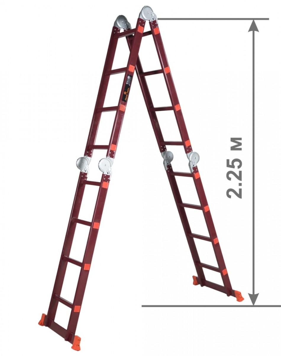 Ladder Model R 104 Универсальная лестница трансформер алюминиевая модель ML 104 в Ташкенте ...