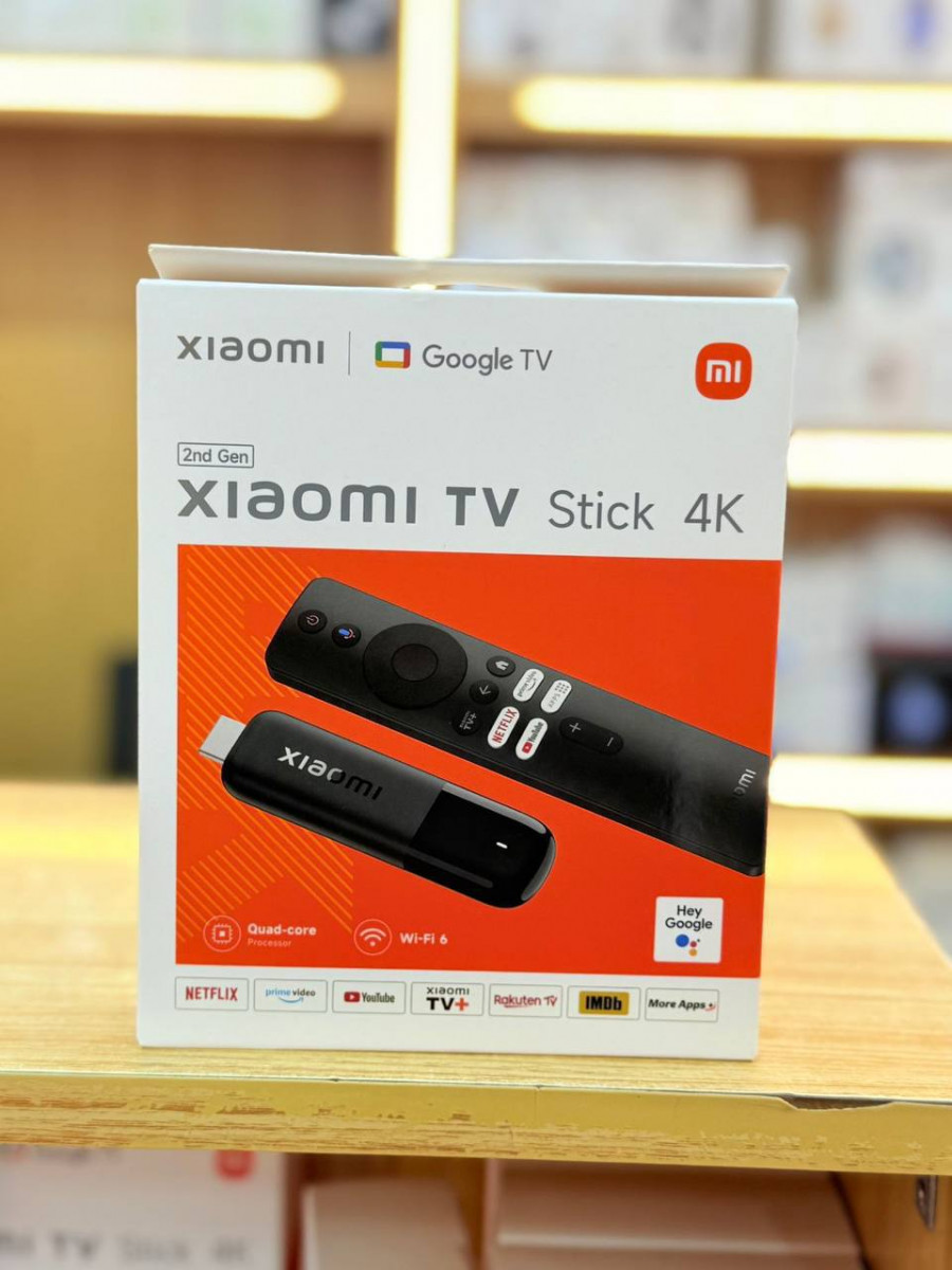Смарт приставка "Xiaomi mi stick 4k 2gen" оргинал.Тв стик в Ташкенте цена 665631 сум от Mega store - Prom.uz (ID#1354996)