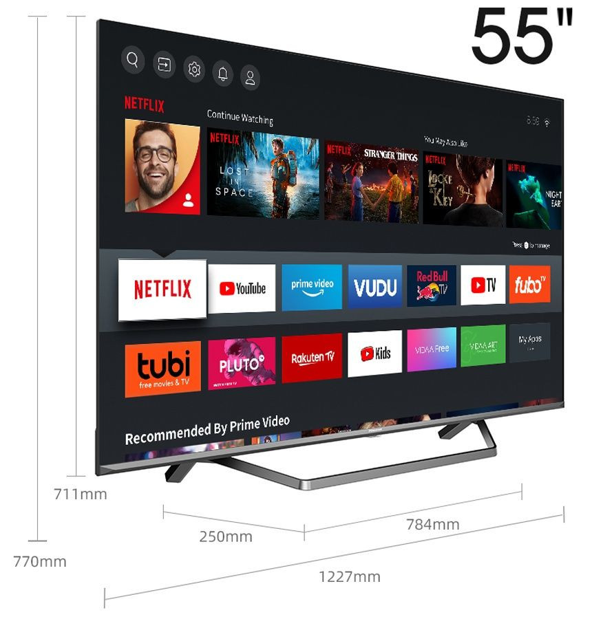 Телевизор Hisense 43" HD Smart TV Wi-Fi Toshkentda hududida, narxi 3388669 so'm Television_uz korxonasidan - Prom.uz (ID#1208416)