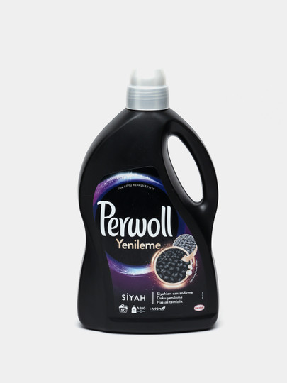 Гель для стирки Perwoll эффект восстановления для тёмного, 3 л в ...