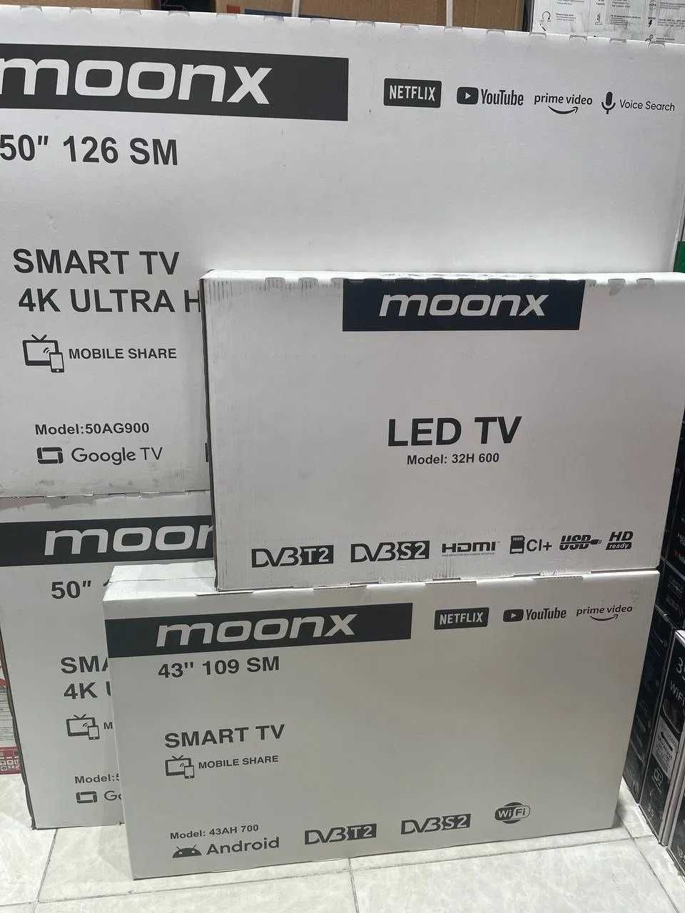 Телевизор MOONX 32" Full HD HD LED Smart TV Android Toshkentda hududida, narxi 302559 so'm Shop 36920 korxonasidan - Prom.uz (ID#1346272)