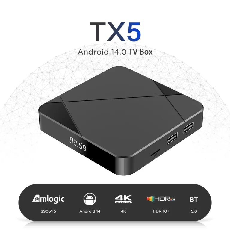 Смарт приставка "Tanix Tx5 android 14" 2/16гб в Ташкенте цена 599000 сум от Mega store - Prom.uz (ID#1355406)