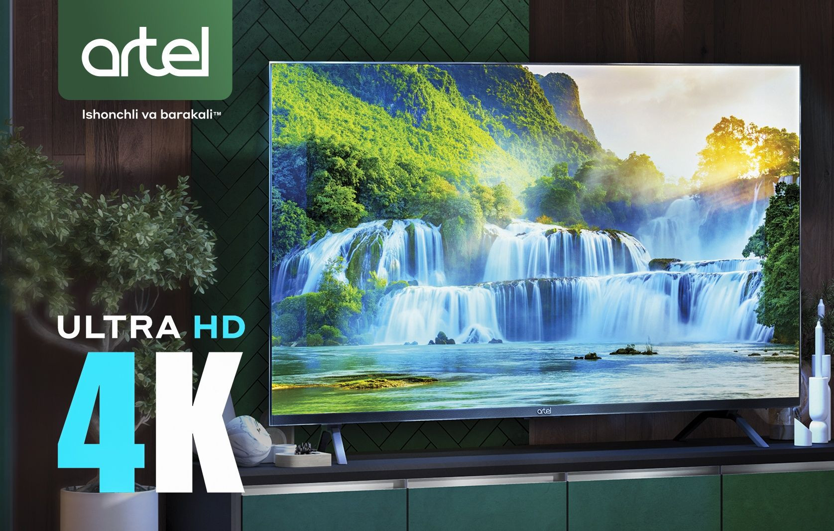 Телевизор Artel 50" HD Smart TV Android в Ташкенте цена 4390484 сум от ...