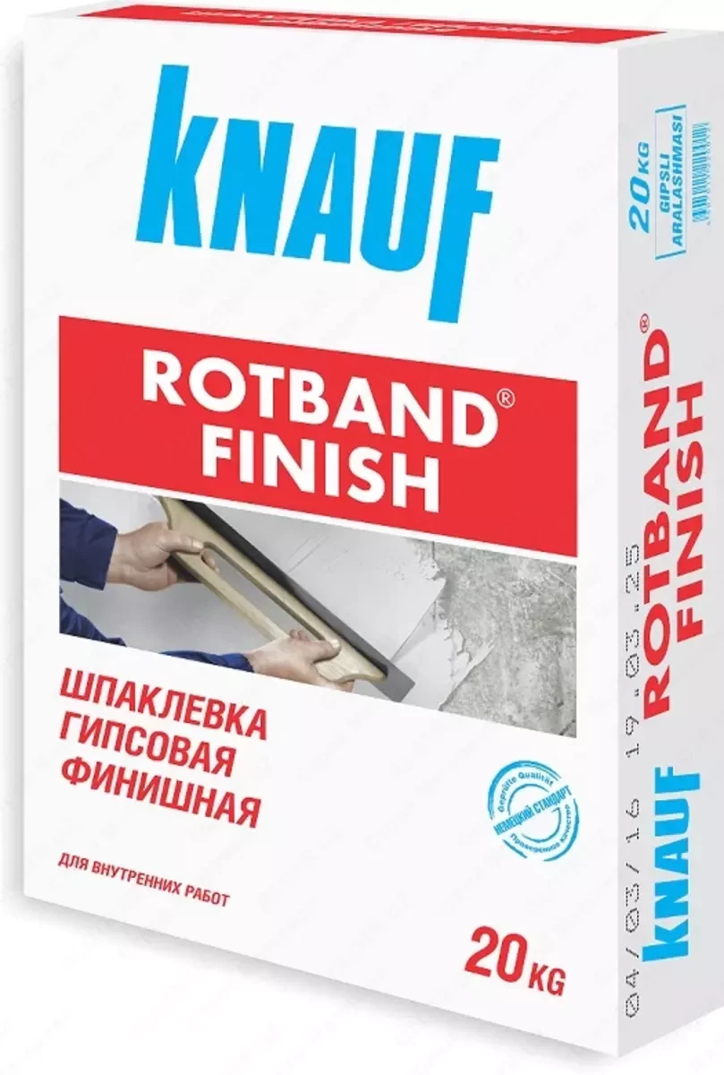 Ротбанд финишная шпаклевка. Шпаклевка Knauf Ротбанд финиш 25 кг. Кнауф Ротбанд финиш шпаклевка гипсовая. Шпатлёвка Кнауф Ротбанд финиш 25. Шпатлевка Ротбанд (20кг)гипсовая белая.