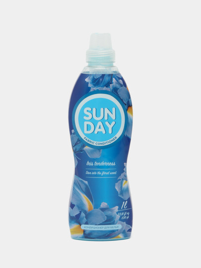 Кондиционер для белья Sunday Нежность ириса, 1 л в Ташкенте цена 29000 ...