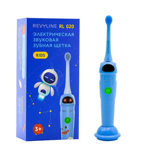 Звуковая зубная щётка Revyline RL 020 Kids, Blue Toshkentda hududida, narxi 600000 so'm Uzum Market korxonasidan - Prom.uz (ID#1060085)