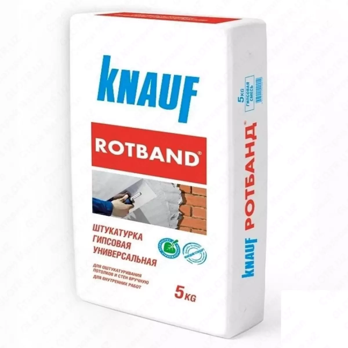 Штукатурка гипсовая универсальная KNAUF ROTBAND, 5 кг в Ташкенте цена ...