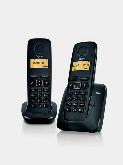 Радиотелефон Gigaset DECT A120 DUO, Black Toshkentda hududida, narxi 459000 so'm Uzum Market korxonasidan - Prom.uz (ID#1082602)