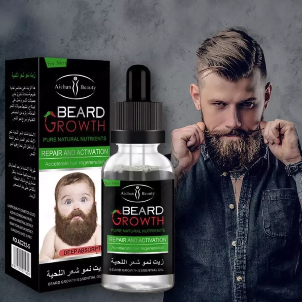 Pure рост. Масло growth Beard Aichun. Масло для роста бороды Aichun Beauty, 30 мл. Beard growth масло для роста бороды.