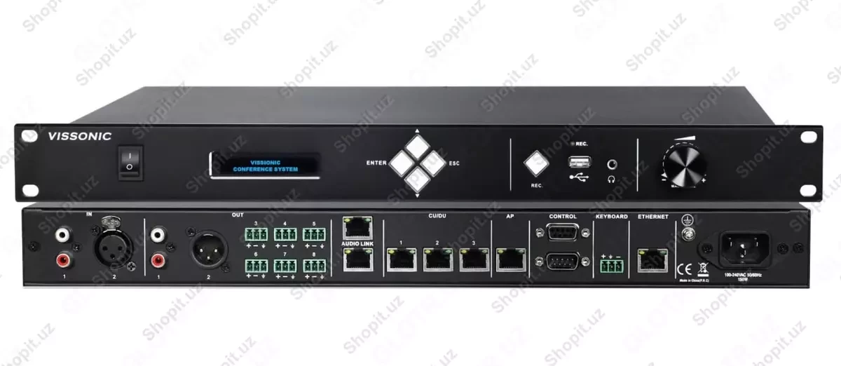 Центральный контроллер для проводной системы "Vissonic VIS-DCP2000-D" в ...