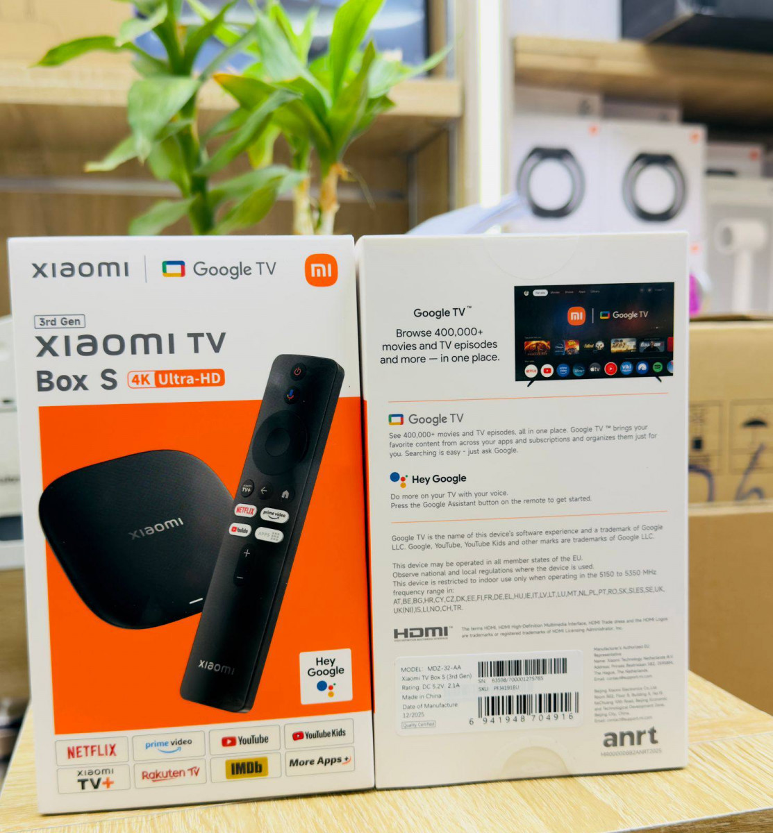 Смарт приставка Xiaomi mi box s 3gen GoogleTv в Ташкенте цена 847167 сум от Mega store - Prom.uz (ID#1354995)