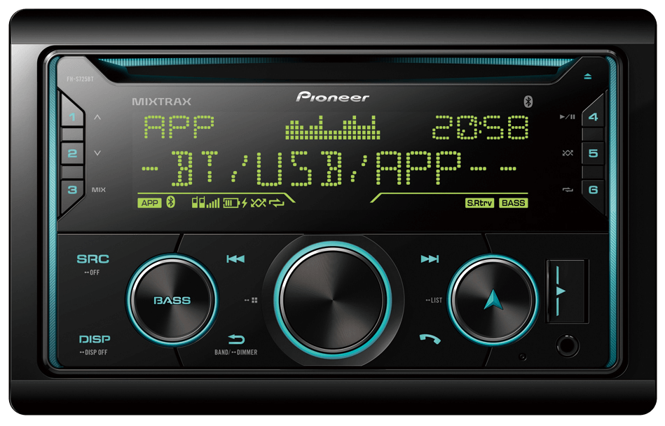 Автомагнитола Pioneer FH-S725BT Bluetooth