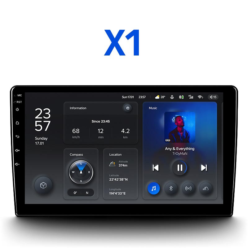 Автомагнитола Teyes X1 2-32 10.2" Wi-Fi + 4G Toshkentda hududida, narxi 3439000 so'm Avto Complex korxonasidan - Prom.uz (ID#1029887)
