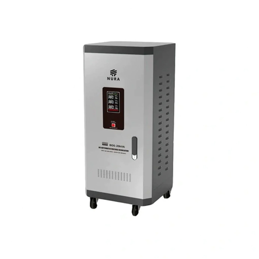 Стабилизатор напряжения NURA (300-456V) 380V BOS-20KVA Латерный в ...