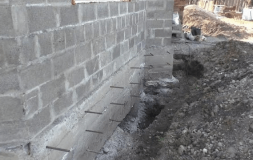 Вклейка арматуры для наращивания железа бетонных конструкций#1