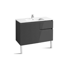 Roca Anima Шкаф+Раковина 1000x460mm черный. Toshkentda hududida, narxi 8320000 so'm Roca Салон Элитной Сантехники korxonasidan - Prom.uz (ID#255267)