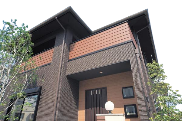 Японская фиброцементная фасадная панель KMEW Страйп