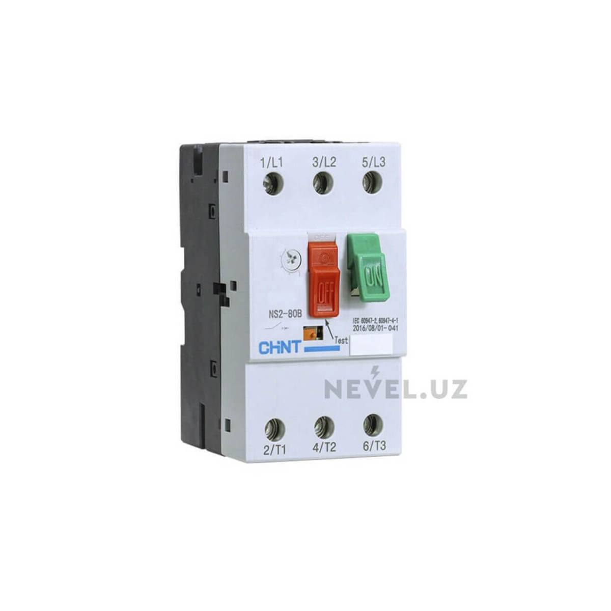 Автомат пуска двигателя АПД NS2-80B 40-63 A CHINT Toshkentda hududida, narxi 498100 so'm Nevel.Uz korxonasidan - Prom.uz (ID#139473)