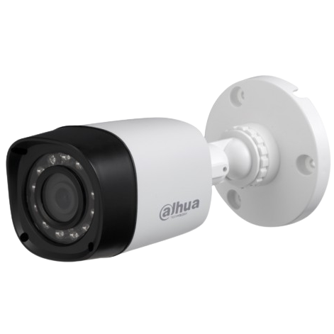 Камера уличная с кронштейном 1Mpx HD720P 3,6mm Dahua Camera HAC-HFW1000RP-0360B