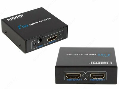 HDMI разветвитель 1 вход 2 выхода (сплиттер 1x2) в Ташкенте цена 180000 ...