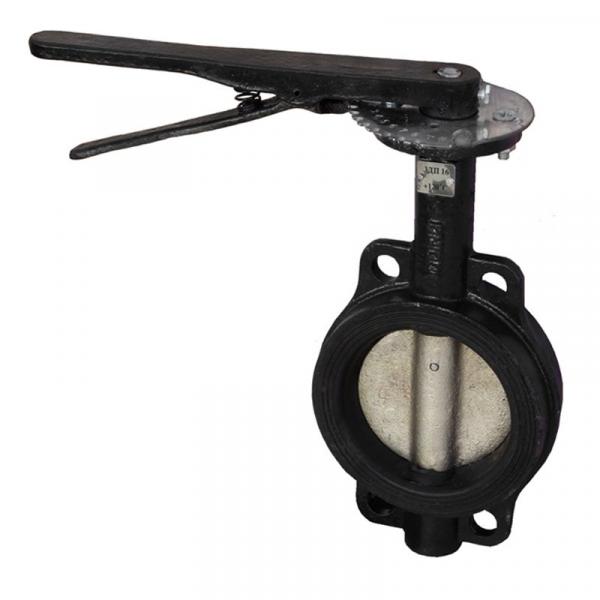 Затвор чугунный дисковый поворотный EPDM DN 200 PN16 ручной в Ташкенте ...