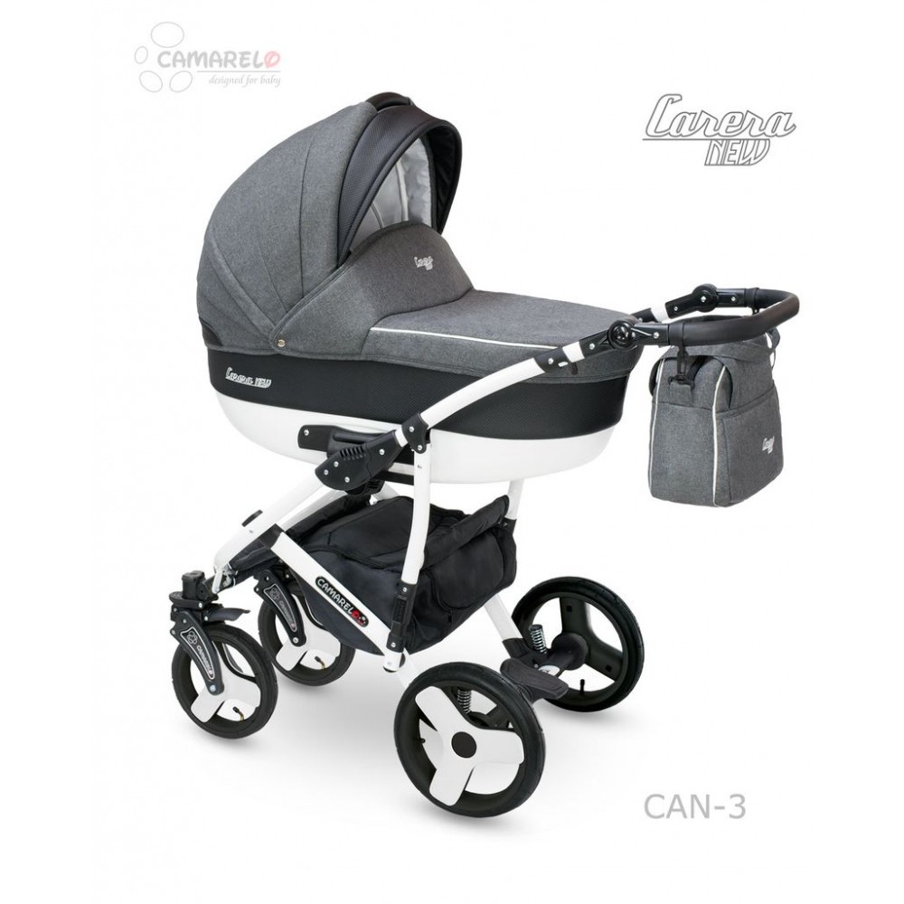 Коляска модульная 2 в 1 Camarelo Carera New CAN-3