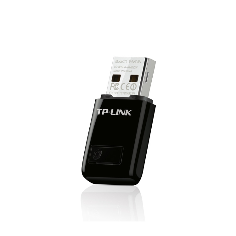 WiFi адаптер TL-WN823N Wireless N USB Adapter, Mini Size, Realtek, 2T2R ...