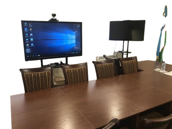 Оборудование аудио и видео конференц-залов и переговорных комнат