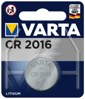 Батарейка VARTA CR2016 (10 шт)  Гарантия 12 месяцев