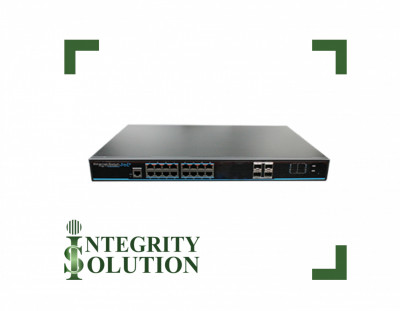 Utepo Коммутатор UTP3-GSW1604S-MTP250 16-портовый гигабитный POE+, 4 SFP порта Integrity Solution