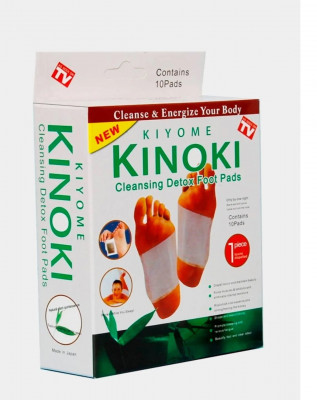 Детоксикационные пластыри для стоп Kinoki Detox