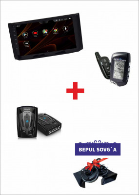 Android монитор Tesla Nexia3 2 + 32Gb + Автосигнализация Magicar 905F + Антирадар Neoline X-COP 4300+ Malibu Сигнал в подарок