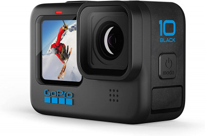 Bодонепроницаемая экшн-камера с передним ЖК-дисплеем GoPro HERO10 Black