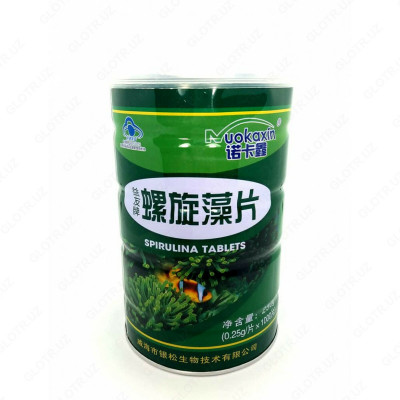 Спирулина Spirulina 1000 шт. – натуральный продукт с антиоксидантами и аминокислотами