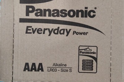 Батарейки Panasonic LR03 Everyday Power LR03EPS/4BP BL4 (48шт) Гарантия 12 месяцев