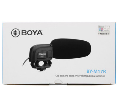 Накамерный конденсаторный микрофон Boya BY-M17R
