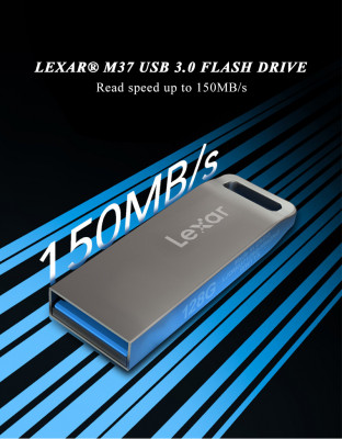 Металлический флеш-накопитель Lexar JumpDrive M37 128 gb
