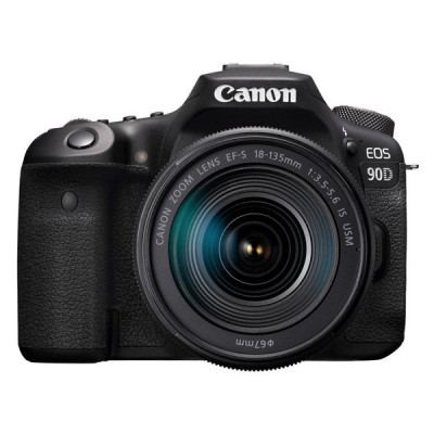 Фотокамера Canon DSLR 90D 18-135 Nano USM 32,5mp 4K