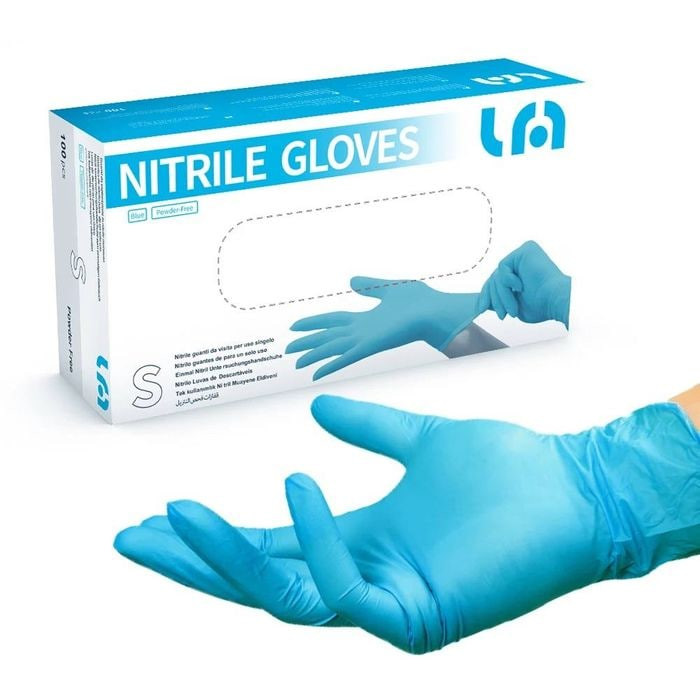 Nitrile gloves, перчатки, медицинский перчатки