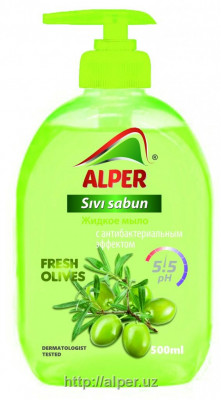 Жидкое мыло “Alper” - Свежие оливки 500 мл