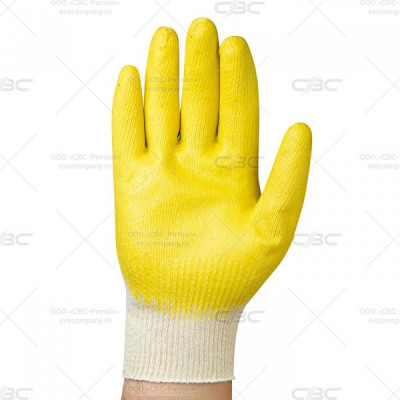 Рабочие перчатки: одинарный облив