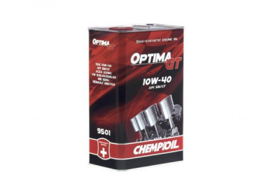 Моторное масло Chempioil_Optima GT_10W40 SM/CF_ (metal) 4 л