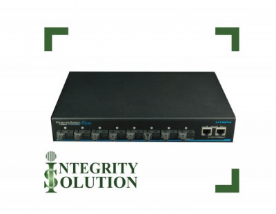 Utepo Коммутатор UOF3-SW08-AS20KM 8-оптических портов 100Мбит  + 2 порта Gigabit LAN Integrity Solution