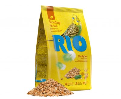 Rio корм для волнистых попугайчиков в период линьки 1кг